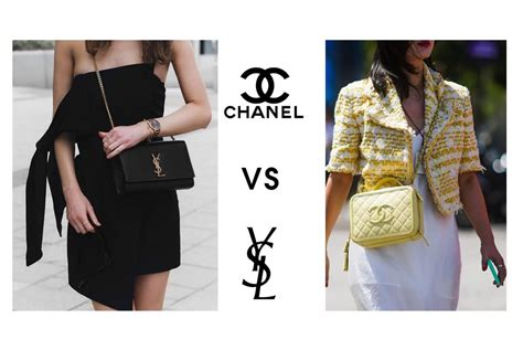 chanel ysl|chanel vs ysl clothing.